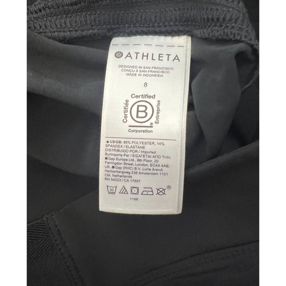 ATHLETA Brooklyn Heights High Rise Jogger Women's Size 8 Black 533443 - Picture 6 of 6